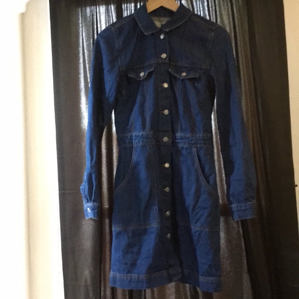 Topshop Moto denim dress